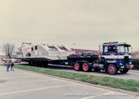 AP1-88 hovercraft number 1 - shipping the superstructure